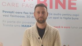 Radu Andrei Tudor, prezentatorul NEWSTIME, de la Kanal D2, a dat voce poveștii scrise de o fetița de 11 ani